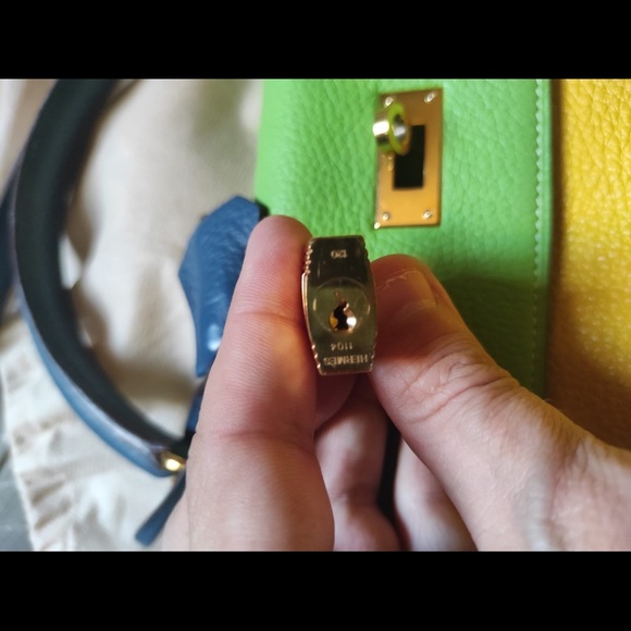 Hermès Kelly 35 tri- color bag - Picture 12 of 16